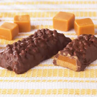 image of caramel crunch bars from nuyou weight loss