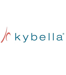 kybella logo and treatment area information at nuyou weightloss and wellness of onalaska